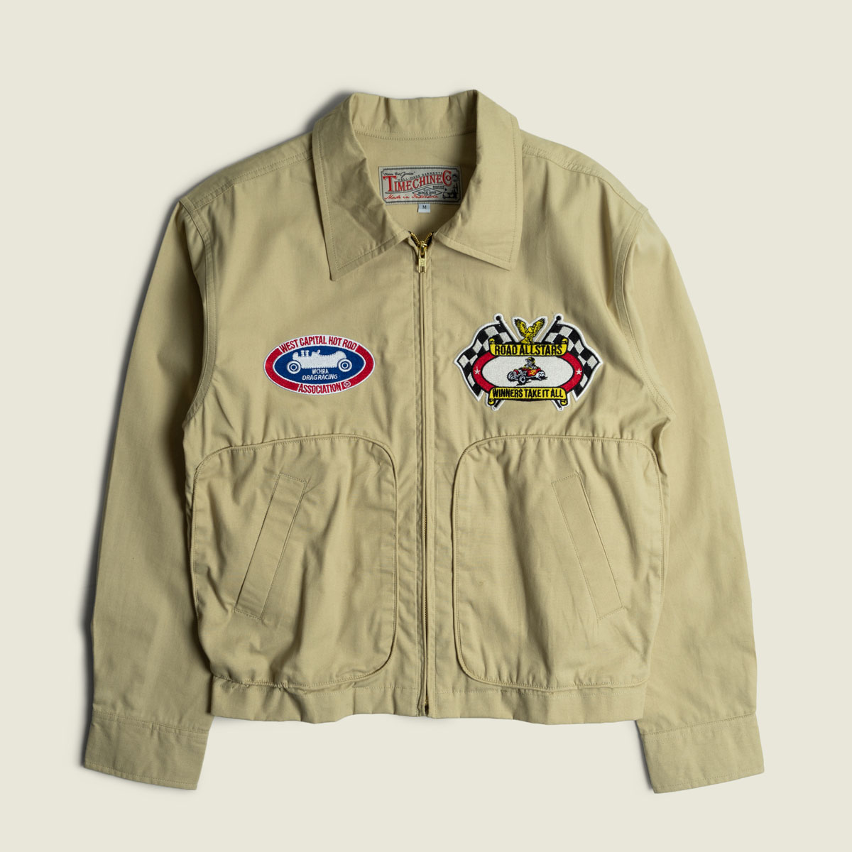 ◆ Smooth Ace tha Hooligan - Revolution McGill Sports Jacket - Broken White 001 - Timechine Co.