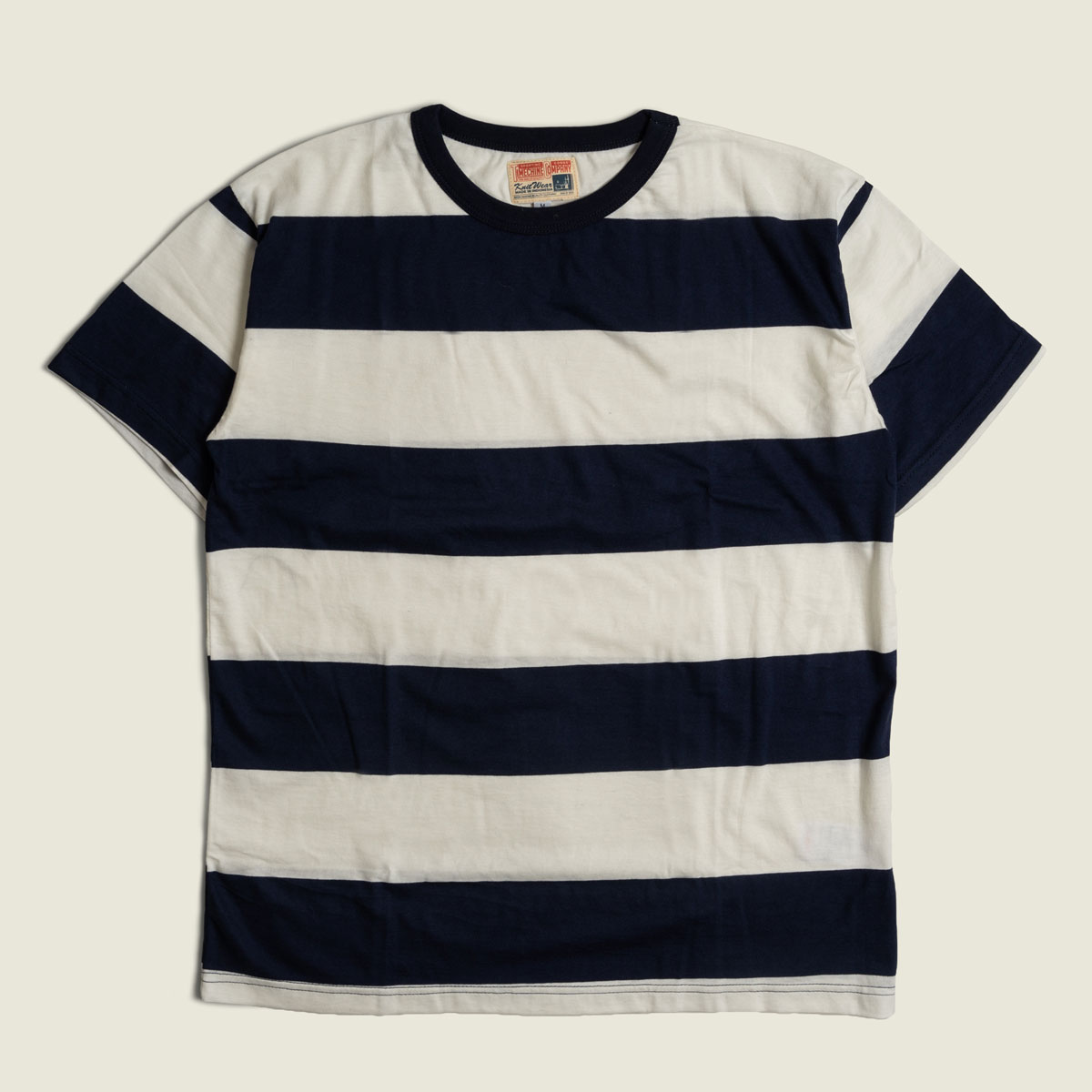 【ネイビー（40）】Bruce Broken Stripe SS Shirt Bruce Broken Stripe SS Shirt | Saturdays NYC Japan
